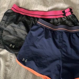 Pair of under armour shorts